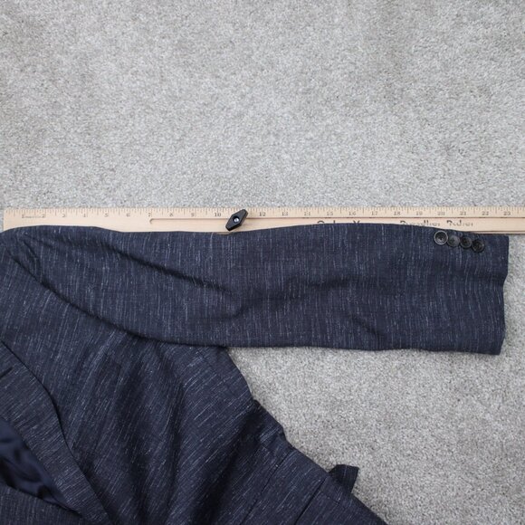 BOSS Hugo Boss Johnstons/Lenon Sports Jacket Mens 40R Blue Wool Regular Fit - Picture 7 of 16